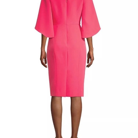 Jana Flutter-Sleeve Sheath - Picture 3 of 5